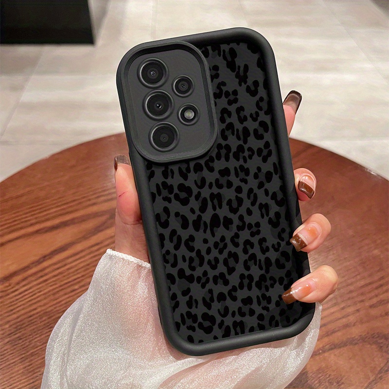 TEMU Custodia per telefono - Custodia opaca sfumata con stampa leopardata facile e versatile per Galaxy A13/A14 4G/A21S/A05S/A13 5G/S23/S23 Ultra/S23