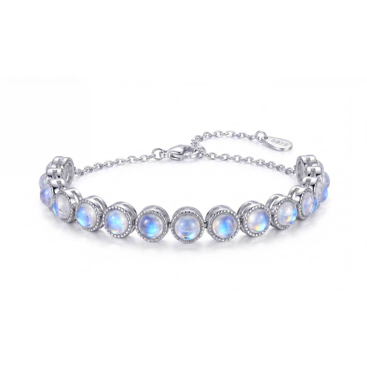 TEMU S925 Bracelet - Geometric Circular - Versatile Daily Wear Accessory For Women - Festival