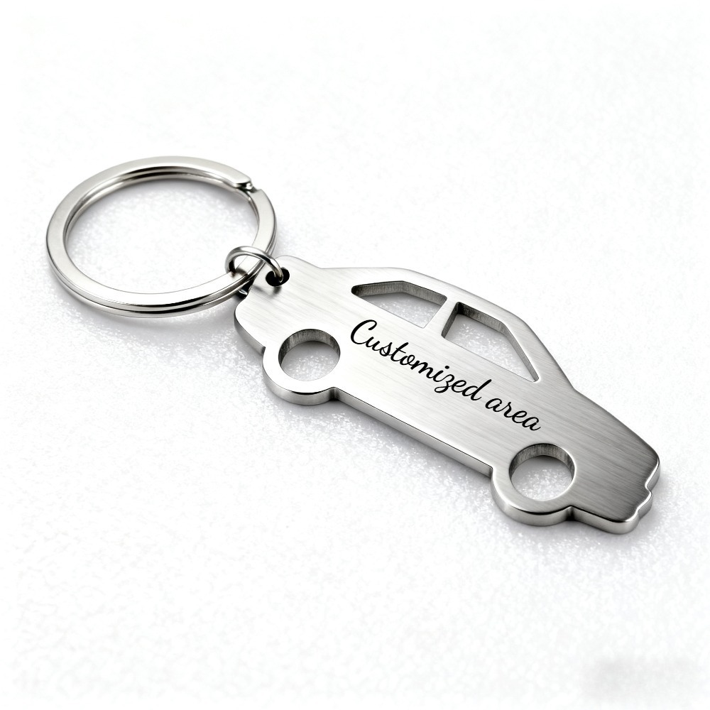 TEMU Llavero Personalizado, Mini de Coche, Texto Grabado con Láser, Superficie , Duradero, Unisex, Regalo para y Familiares, La Mejor Opción para