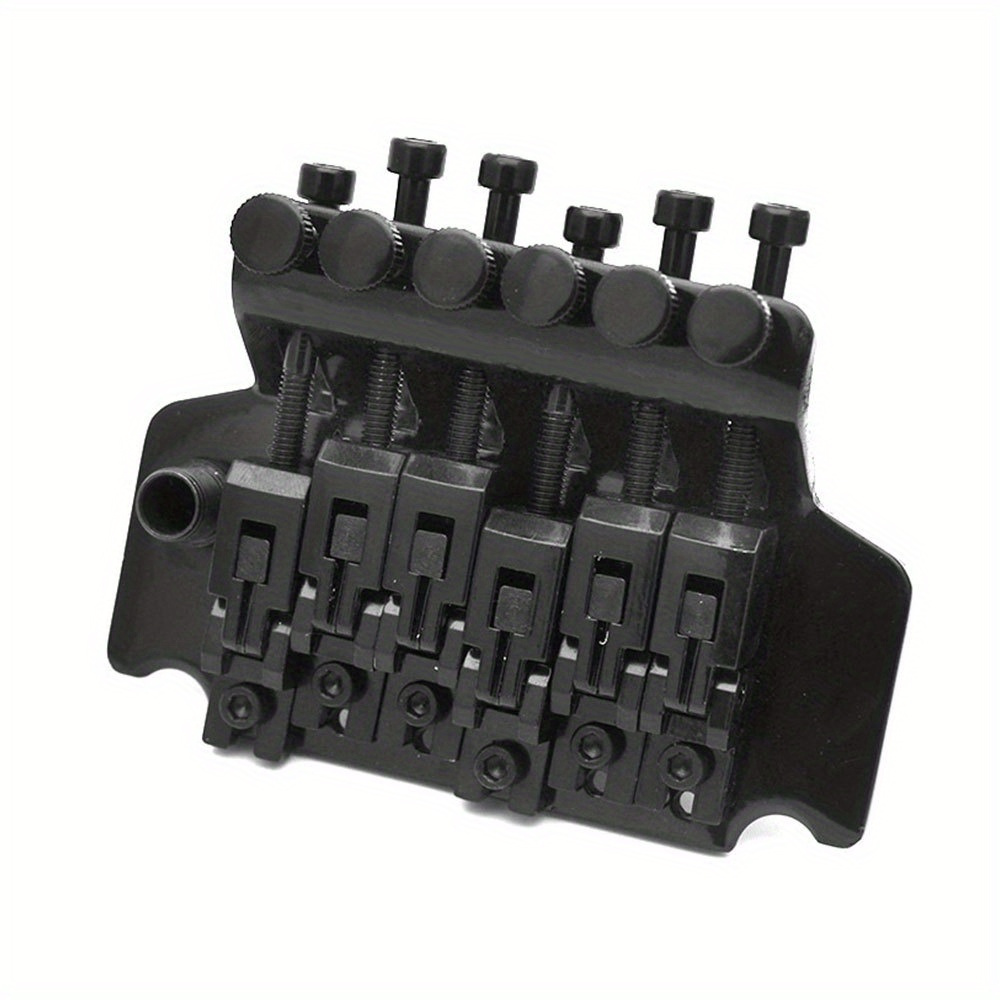 Guitar Double Locking Tremolo System Bridge with Bar Double Locking Electric Guitar Replacement Parts