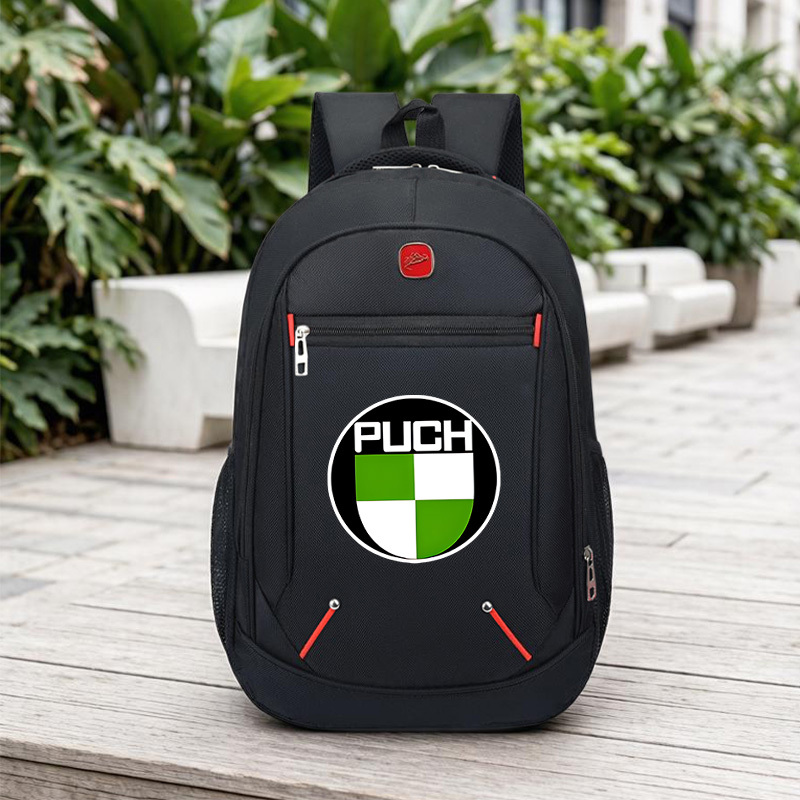 TEMU 1pc Printed Backpack, Men's Backpack, Outdoor Sports Backpack, Travel Backpack, High-quality Fabric, Laptop Compartment, Adjustable Shoulder