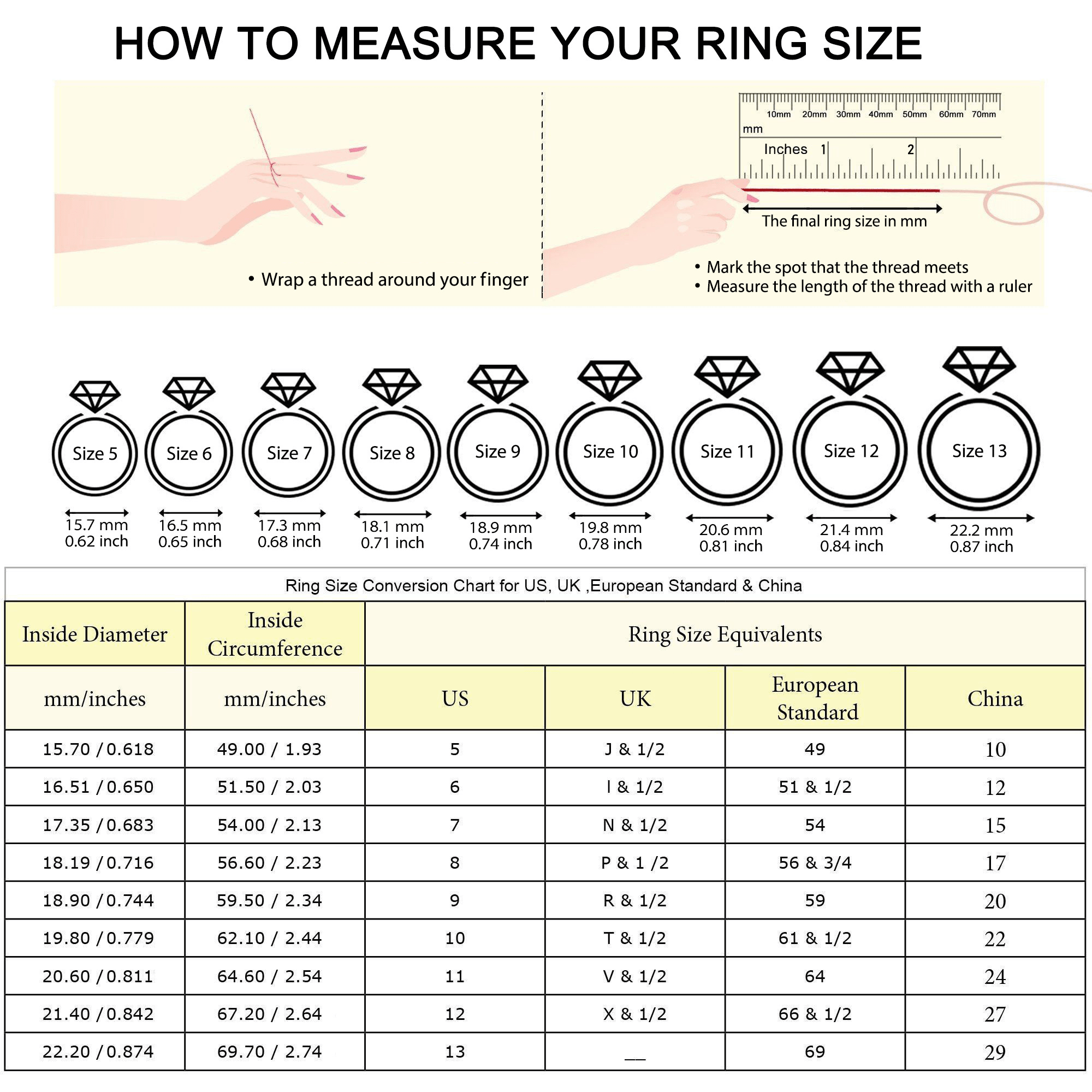 Women's 3 Carat Moissanite Engagement Ring, Classic Style