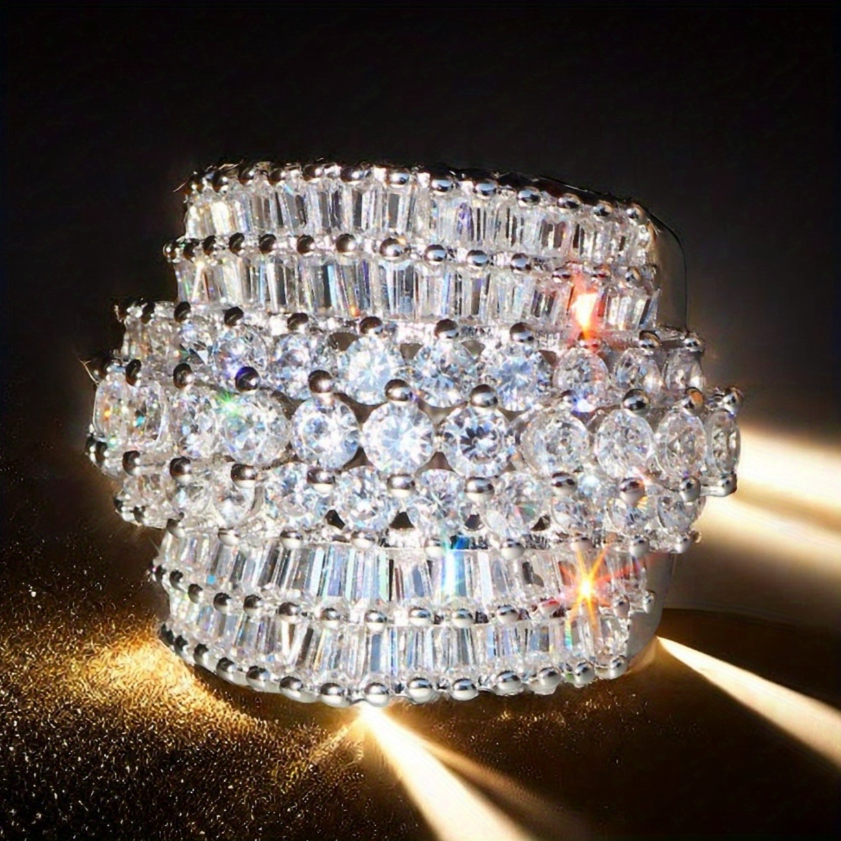 

- Zirconia - Silvery , For Engagement, , &