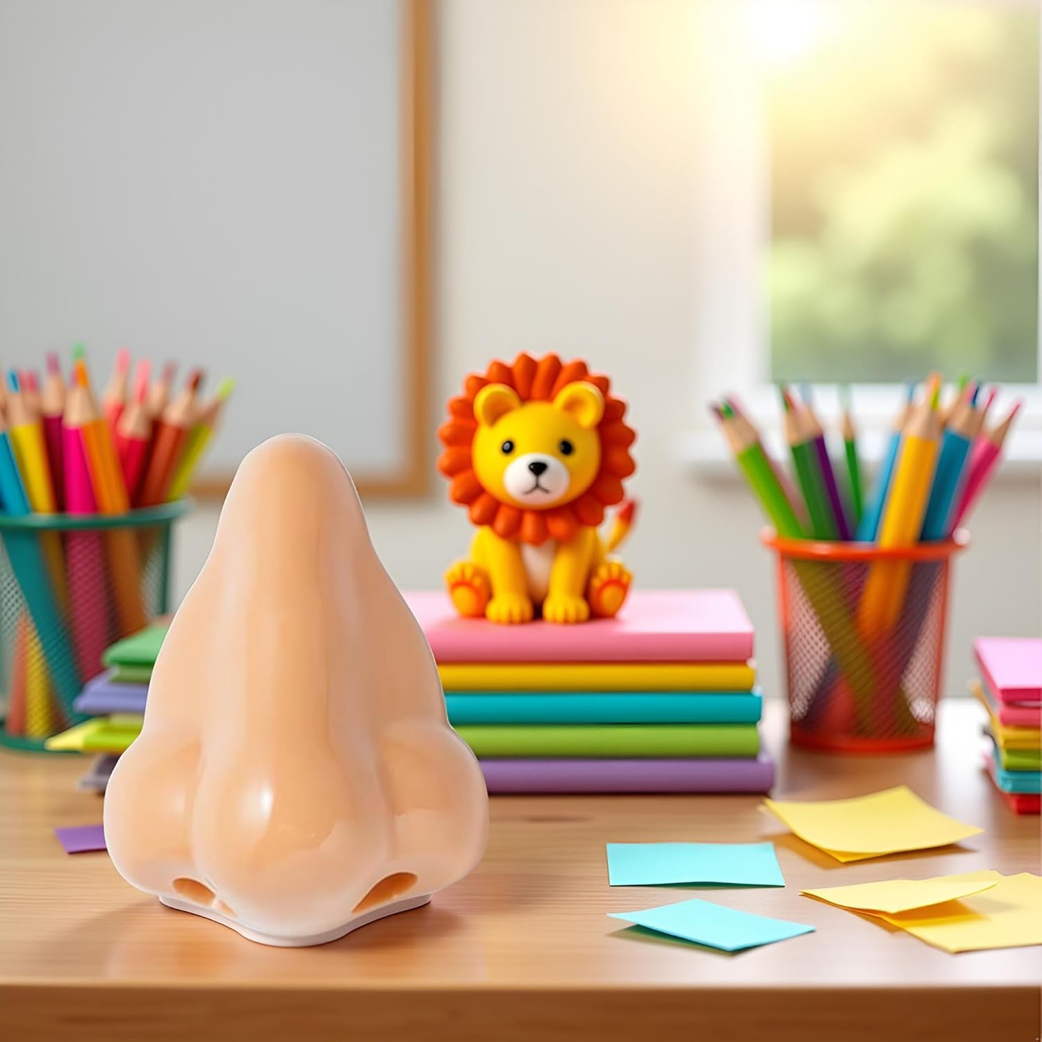 3 6pcs fun nose shaped pencil sharpeners cute cartoon design durable plastic no battery needed ideal for school home   studio   classroom rewards birthday party favors office supplies pencil holder   design batteryfree operation school supplies pencil sharpener school accessories Product details 5