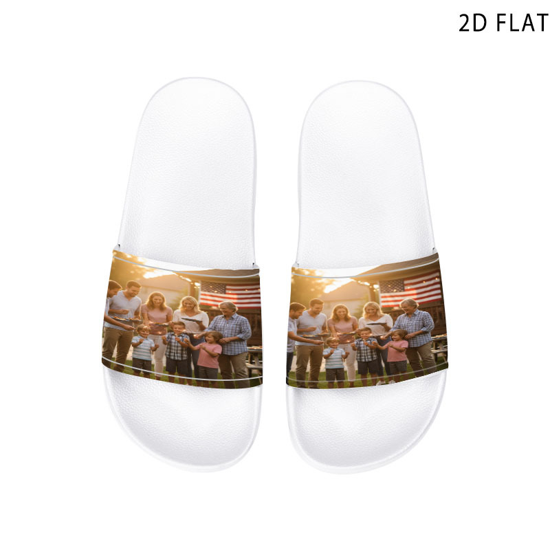 TEMU Multiple Colors Available, Personalized Pattern Slippers Personalized Family Photo