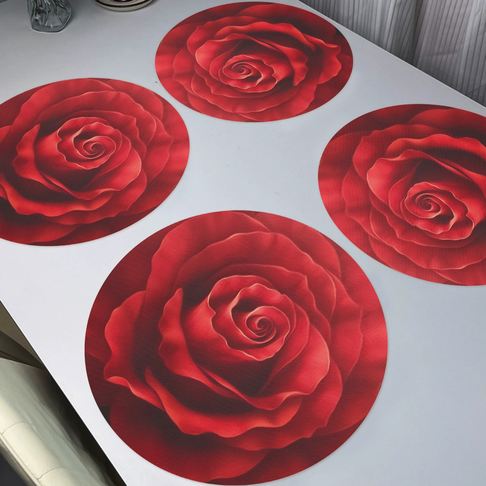 

4pcs Set Placemats - , For 's Day & , For Dining & Parties