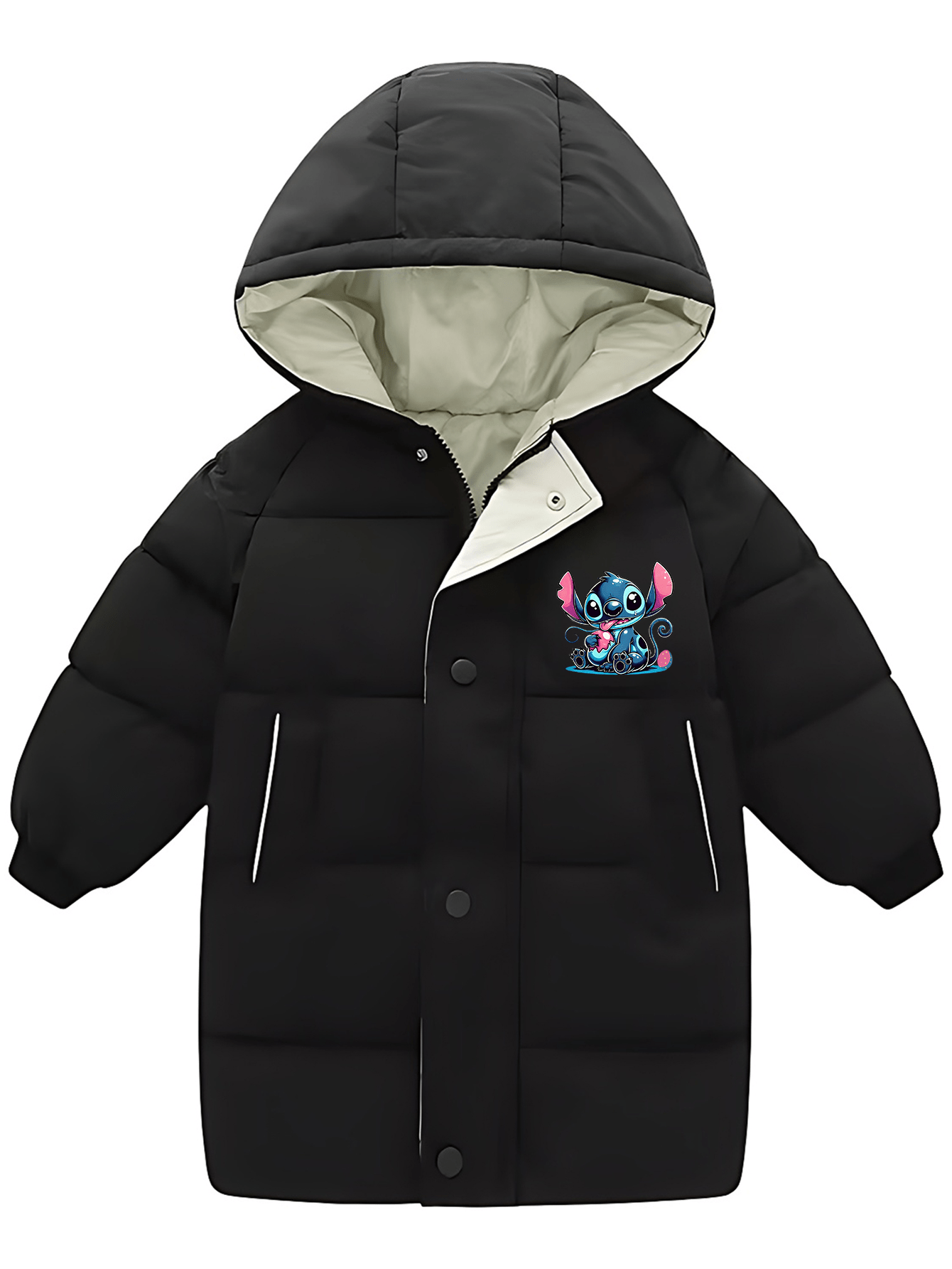 1x Disney unisex gevoerde jas voor herfst en winter