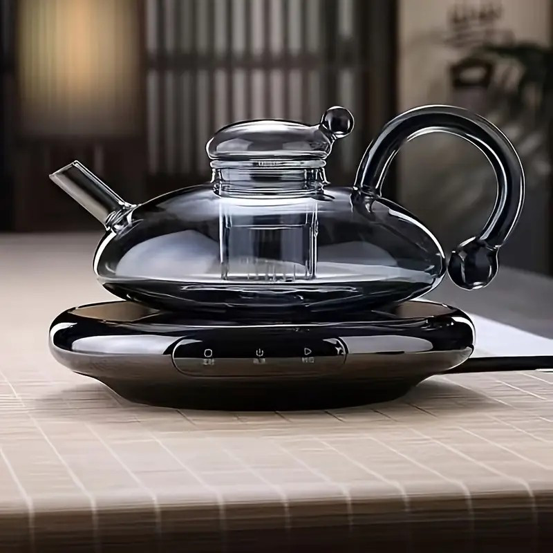 a elegant borosilicate glass teapot - Temu