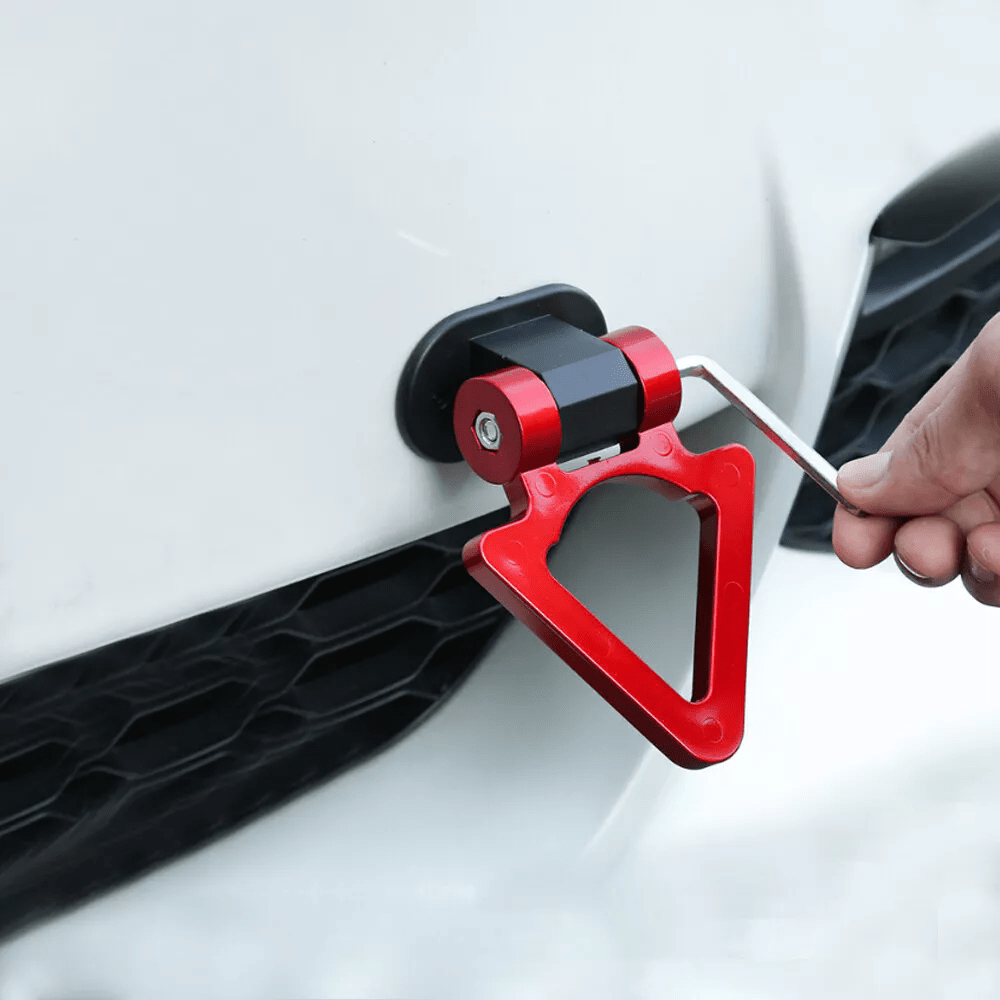 1x Car Suv Triangle Style Tow Hook Look Auto Additions Universal