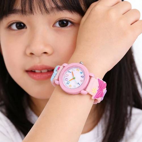 cartoon watch kindergarten little girl quartz electronic watch girls gift watch