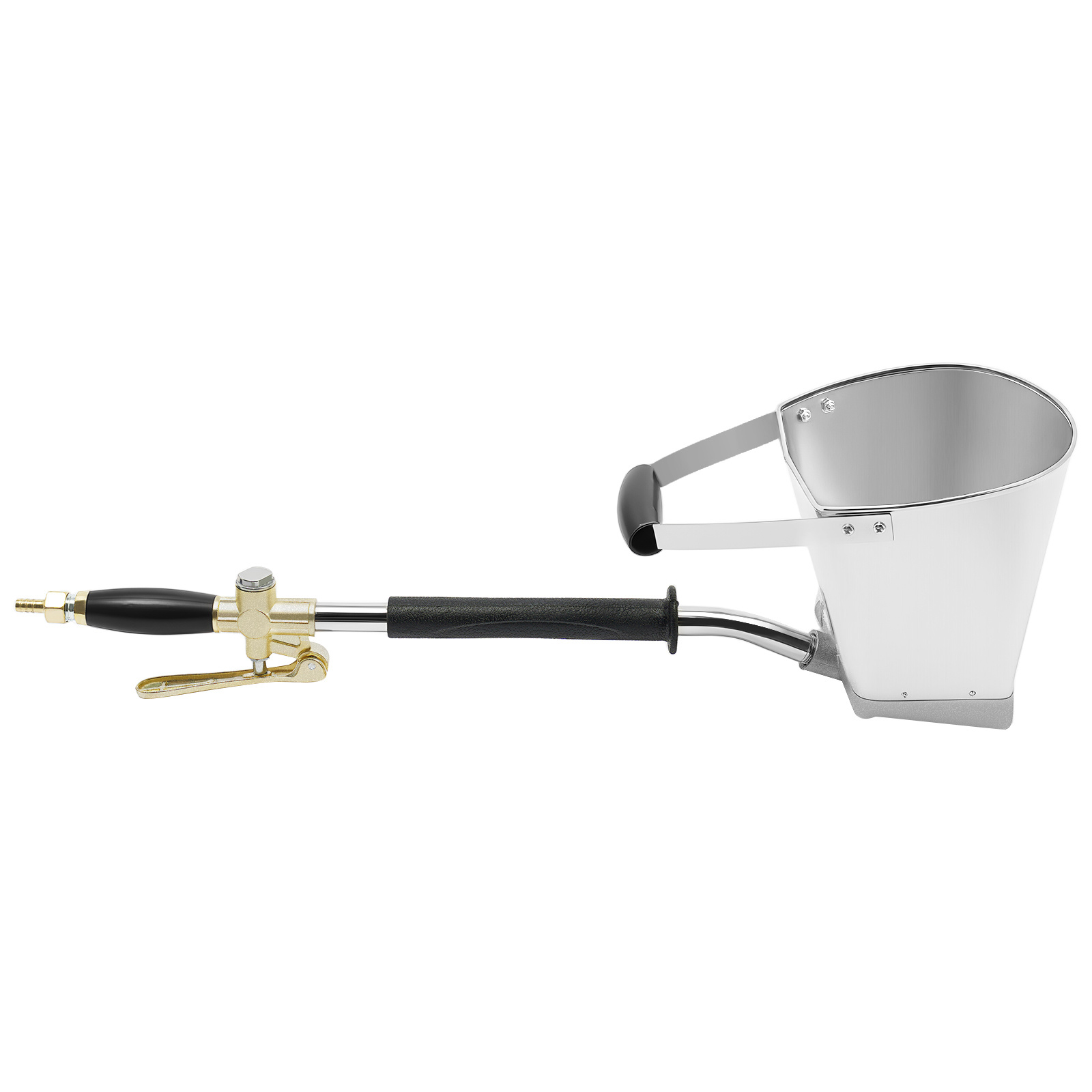 TEMU Pistola neumática de 4 jets para yeso y cemento, pulverizador automático de 3.5L para de y yeso, herramienta de pintura a presión para paredes y