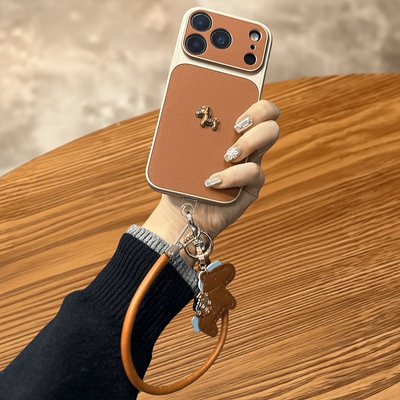 Trda zaščitna ovijalka za telefon: 2026 Nova luksuzna majhna konjica, primerna za Apple 17 Pro Max, iPhone 16 Pro, novoletna izdaja, 15 Pro,