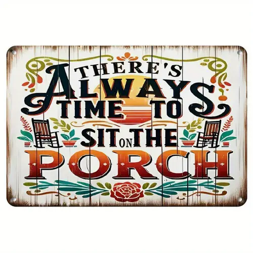 1pc sarcastic metal vintage metal signs 8x12 to sit on funny posters outdoor wall decor porch garage home decor club decor farm garden wall art sign decoration holiday gifts best for christmas