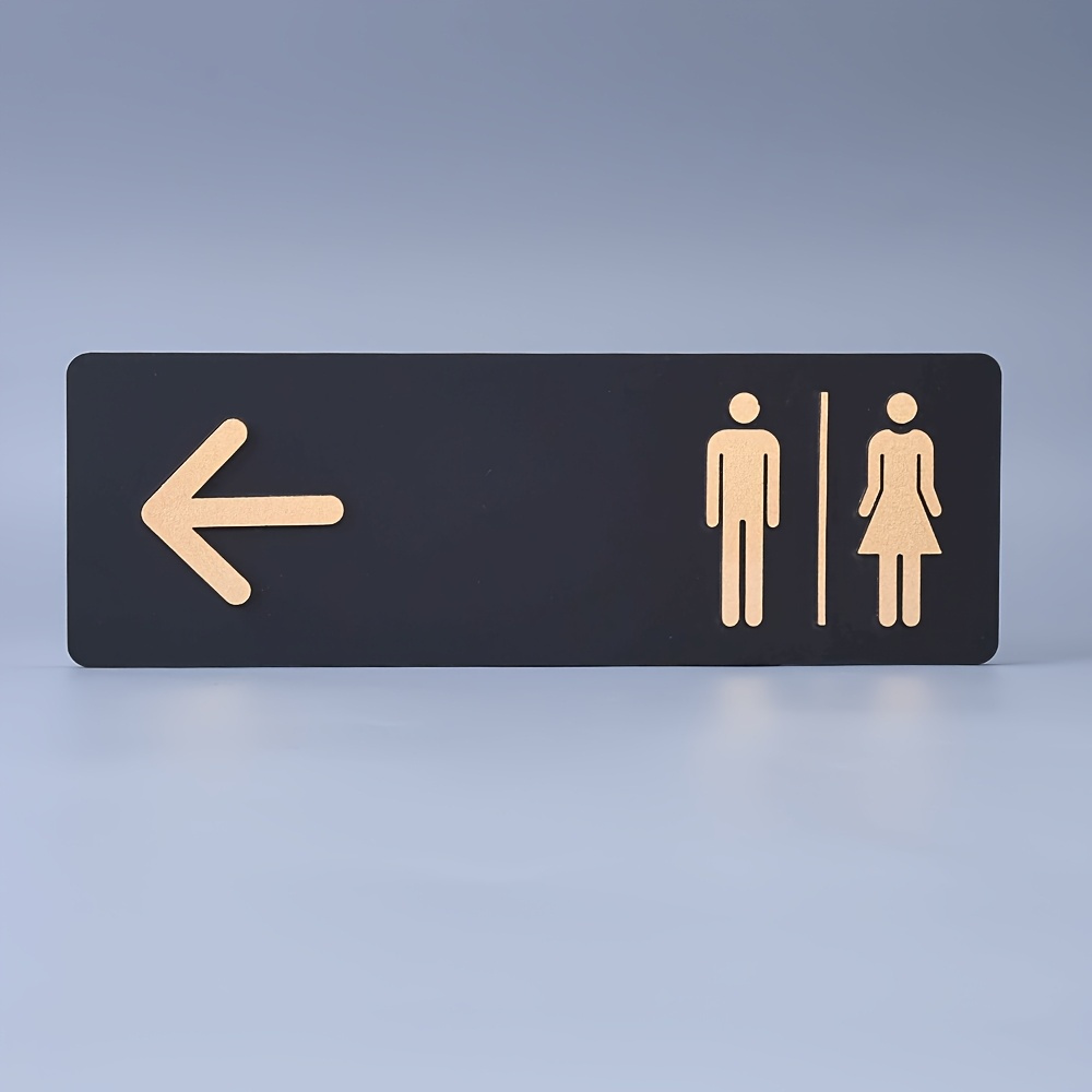 E-shop Männliche und weibliche Toilettenzeichen mit – Öffentliche, gewerbliche oder private Badezimmer-Toiletten, Badezimmerdeko und Erweiterungen,