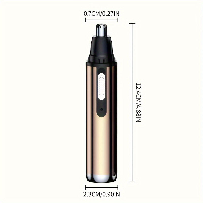 1pc electric nose hair trimmer   eyebrow and face hair trimming usb charging high quality stainless steel head   for men and women Product details 5