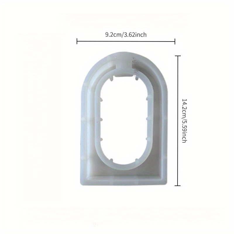TEMU Crystal Resin Ornaments Mold Vase Branch Test Tube Hydroponic Flower Container Silicone Mold