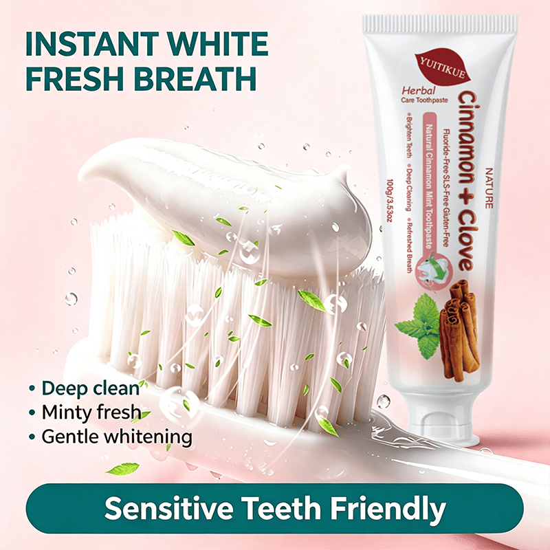 Cinnamon, Clove & Mint 3-in-1 Ultra Bright Toothpaste