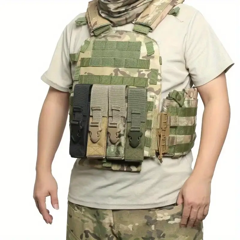 molle flashlight bag, tool belt bag, outdoor sports, camping, hiking, hunting lighting kit 3