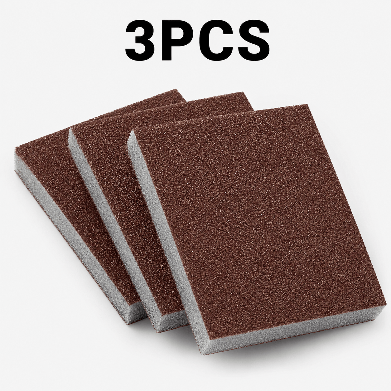 TEMU 3 unidades de esponjas abrasivas de carborundo nano de 3.54 X 2.36 pulgadas, esponjas de limpieza abrasivas de cara de resistencia para grasa, y