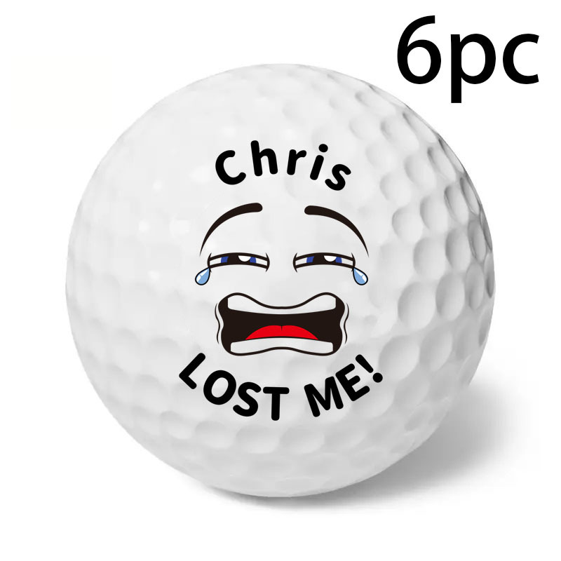 TEMU Customized Fun Lost Golf Ball With Name, Personalize Your Favorite Name. An Excellent Gift For Golf Enthusiasts. Durable And Long-lasting,