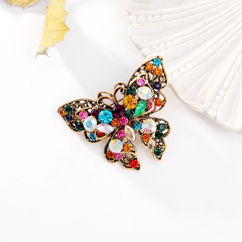 elegant   brooch pin colorful   insect corsage for women men novelty fashion accessory by   details 1