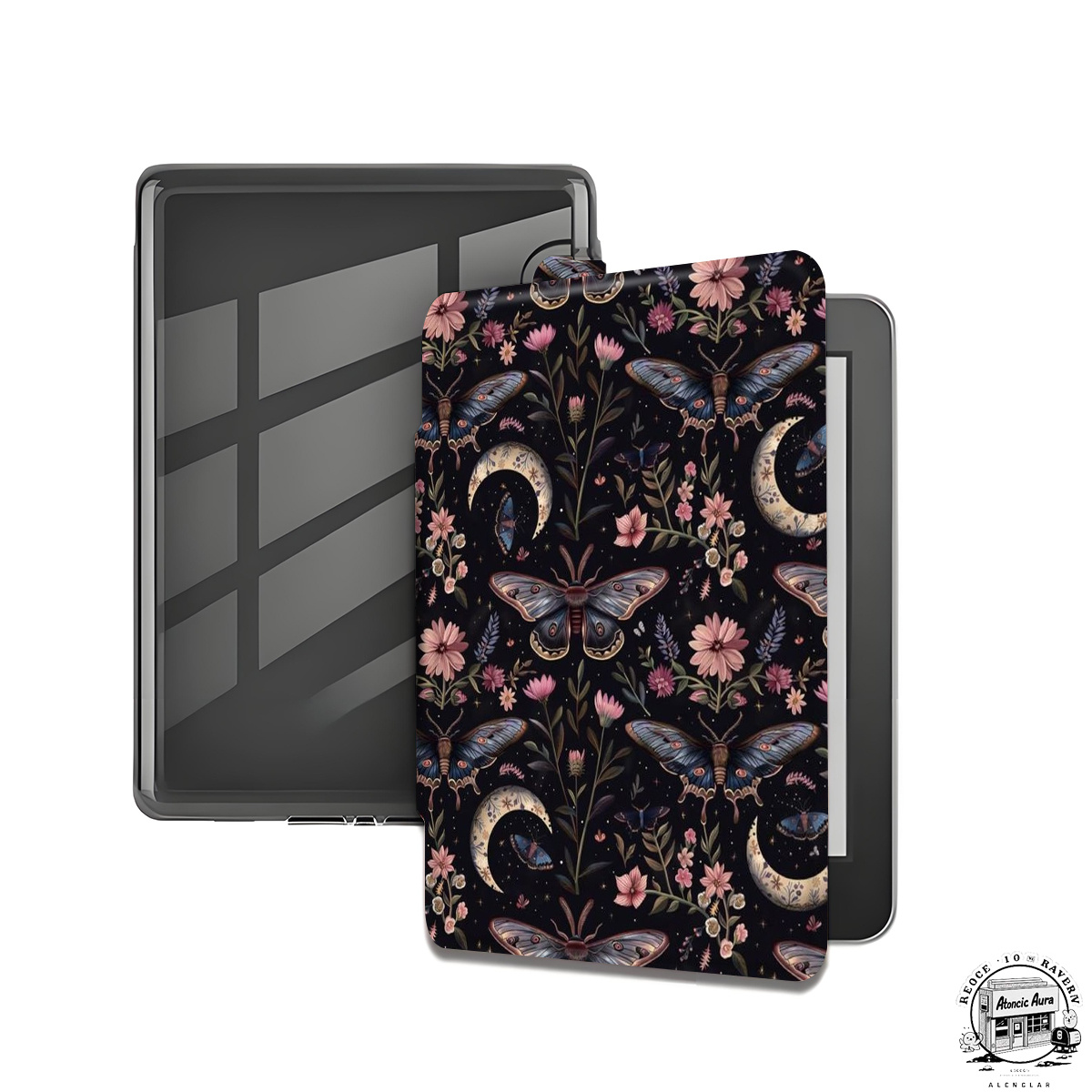 TEMU Case For 7/6.8/6 Inch Paperwhite(12th/11th/10th/8/7/6/5th Generation-2024/2025)| , And Transparent Tpu Back Cover, Painted Illustration