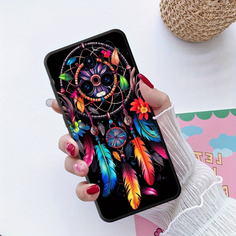 TEMU Phone Case - Silicone Cover With A Colorful Design For And For Huawei Models Including The X9a, X9b, P40, P20, And More