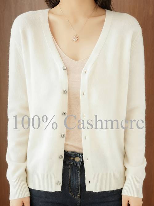 lightweight and casual this womens v neck cardigan features a button design and loose for layering and summer 2026
