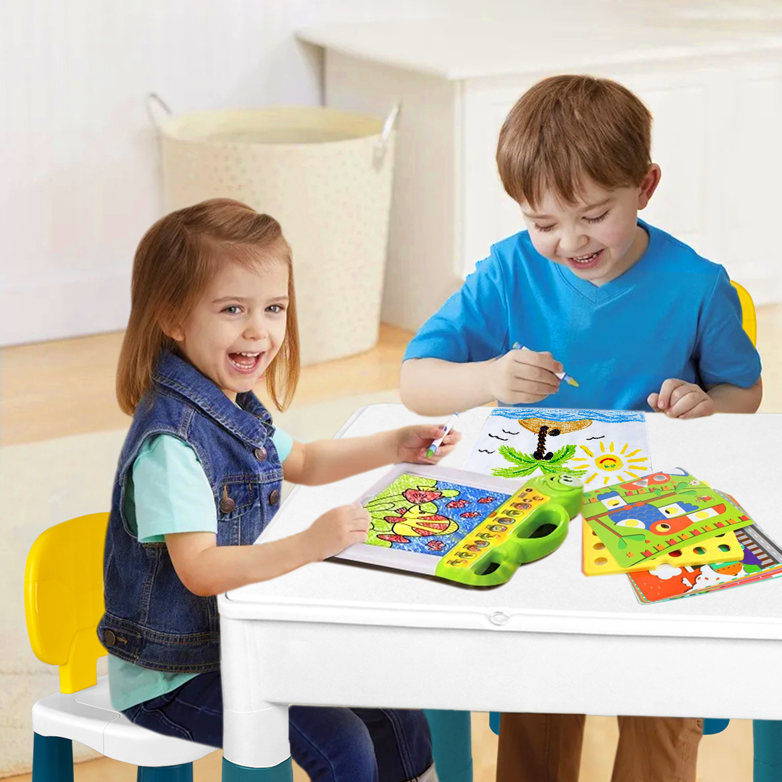 1 stuks Kerstman Welkomst Deurmat