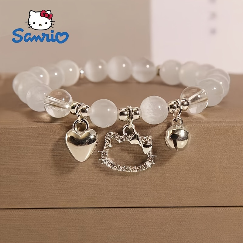 pulsera de cadena de cuentas con   estilosa - adecuada para decoración casual y regalo, diseño   en  , ideal para navidad, lo mejor para navidad