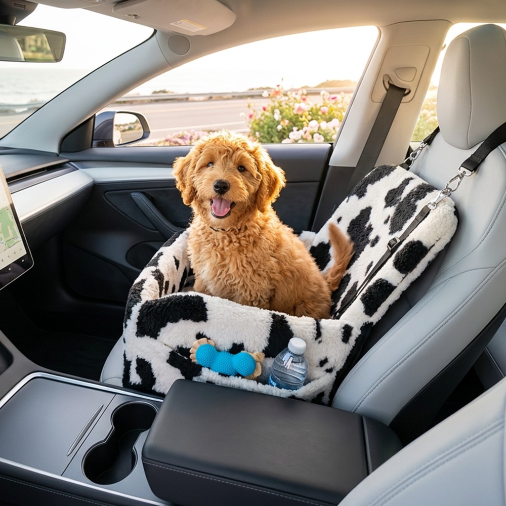 pet supplies car passenger seat elevator non slip car pet bed for small to medium dogs Product details 23