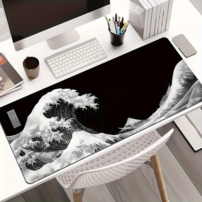 TEMU Tapis de souris -E Festive : Design , 80.01 X 29.97 Cm, Idéal pour et le Gaming, Fabriqué en Fibre de Polyester