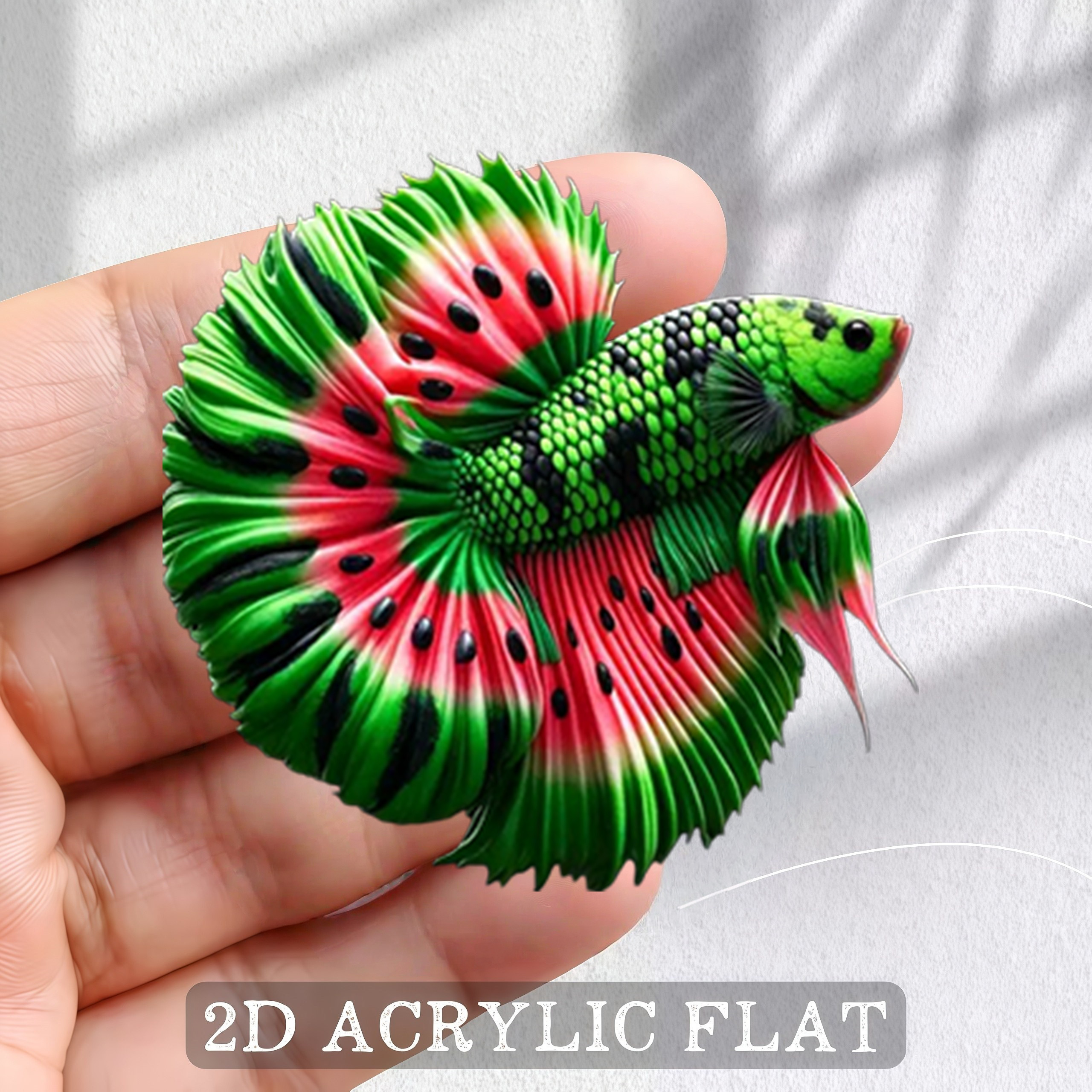TEMU 1pc 2d Flat Printed Refrigerator Magnet Decorative Sticker, Refrigerator Magnet, Bright And Long-, Stable Adsorption And Not Easy To Fall Off,