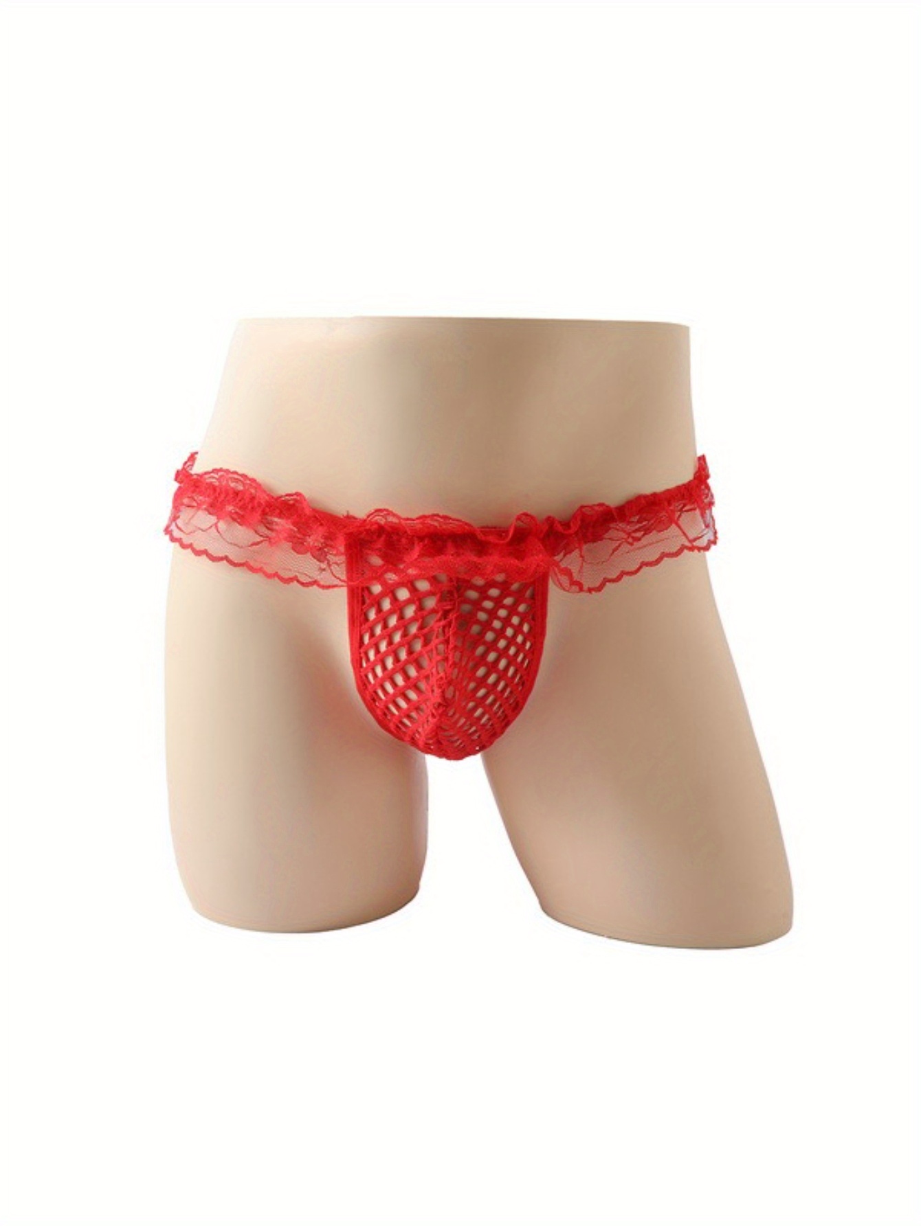 piezas lencería sexy hombres calzoncillos encaje tanga g Temu