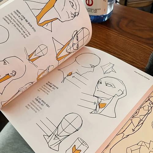 2 pack human sketch practice book dynamic anatomy drawing workbook with step by step guidance and multi angle illustrations to and character design material guide sketchbook