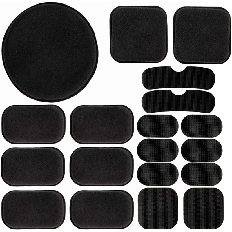 19pcs set of universal airsoft helmet padding designed for   helmet replacements suitable for motorcycle and bicycle additions compatible with fast mich cs ach     and   helmets without battery