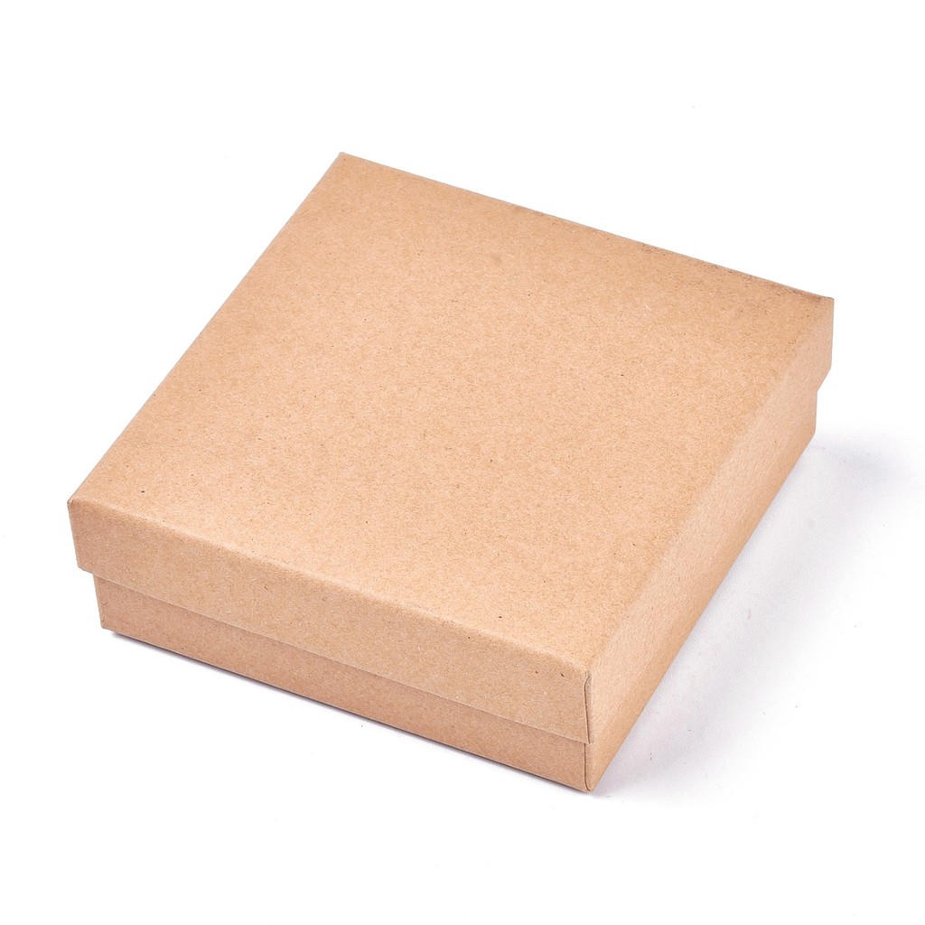 8 kvadratnih škatlic za nakit iz papirja za ogrlice, s črnim , v , dimenzij 11,2X11,2X3,8 cm