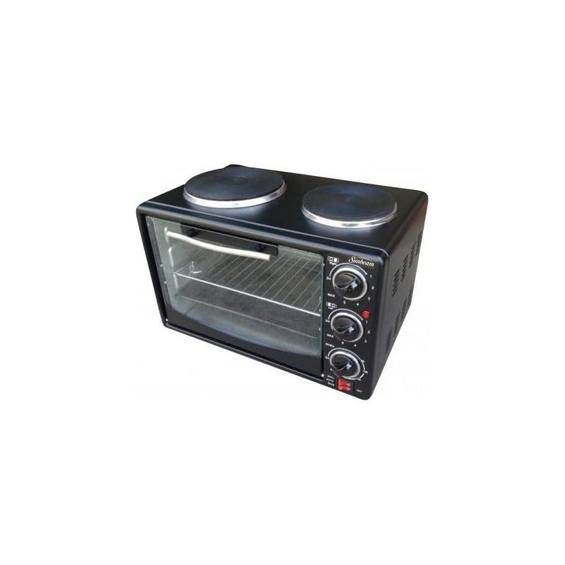 Sunbeam Small Oven, 20 Liters, Black Color