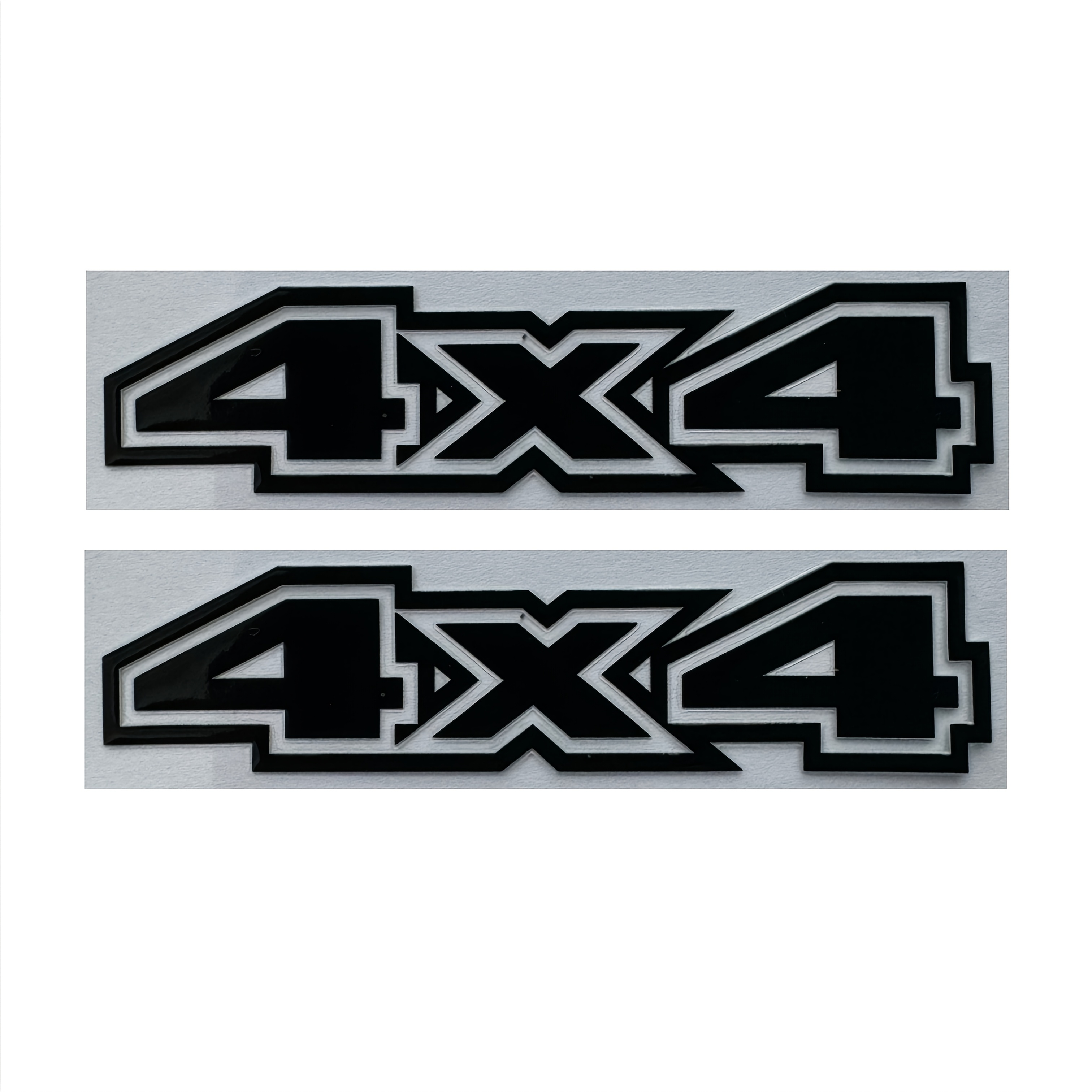 TEMU 4 Car Stickers And 4x4 Badge Logos For 2d Flat Stickers - Durable Exterior Additions Suitable For Off-road Suvs And Motorcycle Helmets Of All