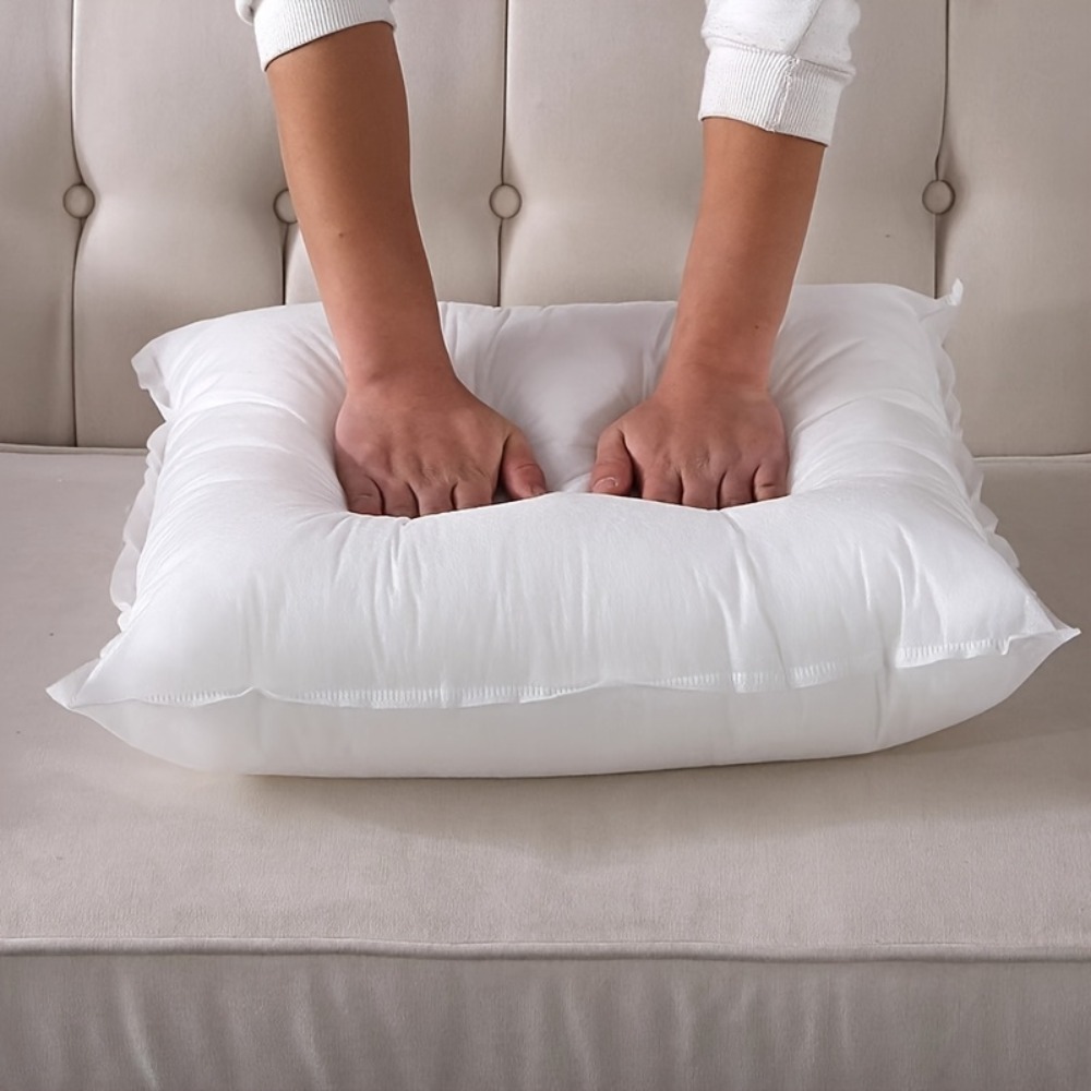 TEMU 1pc , Bedding, And Car Throw Pillow Insert - Polyester Pillow Insert In Multiple Sizes, Suitable For Living Room, Bedroom, Dorm, Office, Home