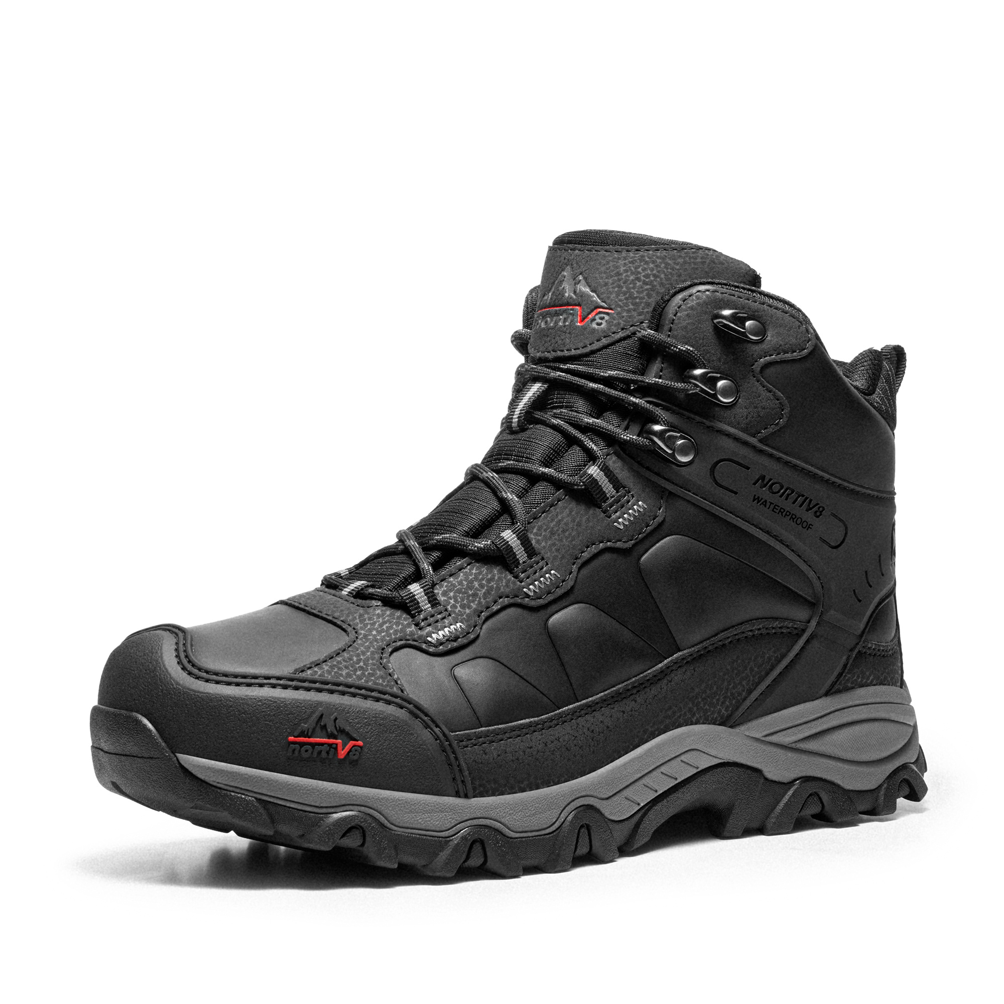 Image of 8 Men's Hiking Boots For Outdoor Use - Lightweight Trekking And Trail Footwear For Climbing, Walking, And Casual