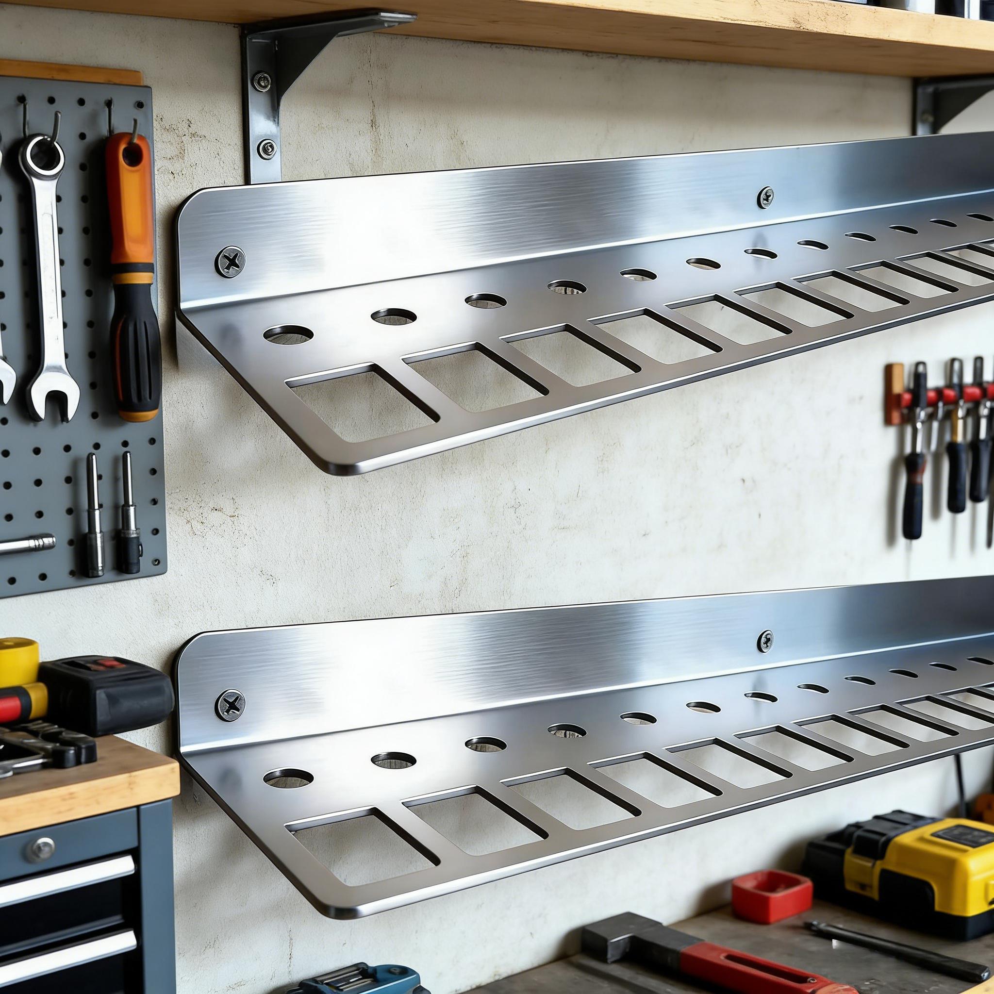 2pcs Practical Manual Tool Storage Solution, Ideal For Garage , Multi-functional Rack, Screwdriver Holder, Pliers Holder