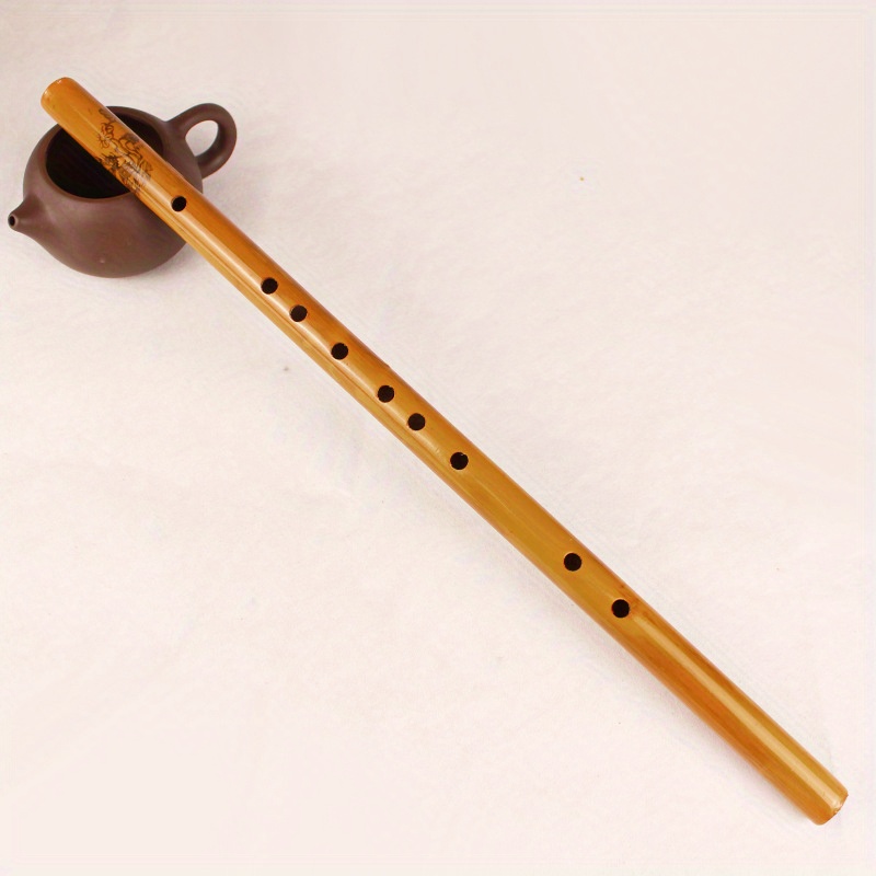 traditional chinese six hole vertical flute 43cm suitable for beginner to   players