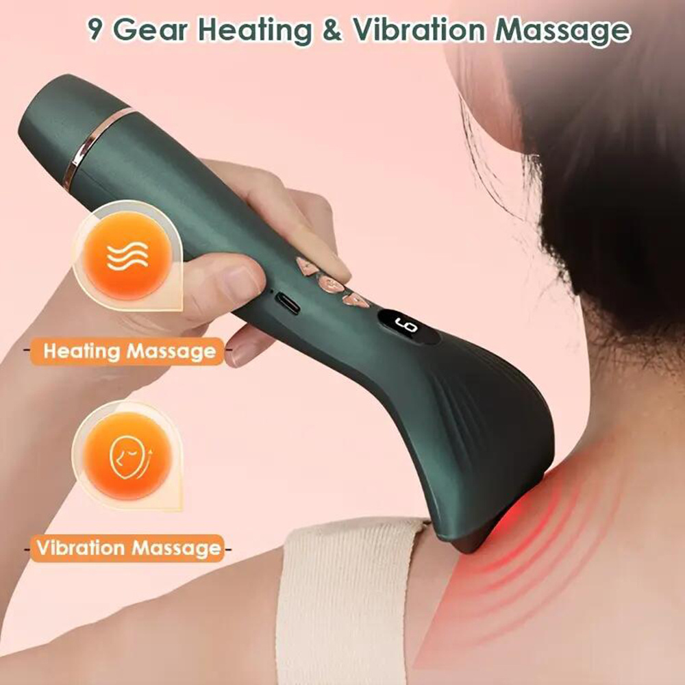 Vibrating Massager USB Electric Scraping Board, Rechargeable Battery, Portable Facial Massager with Adjustable Intensity, Ergonomic Design, Suitable for Home Use, Skincare Tool, Face Massager, Face Massager for Women, Beauty Routine