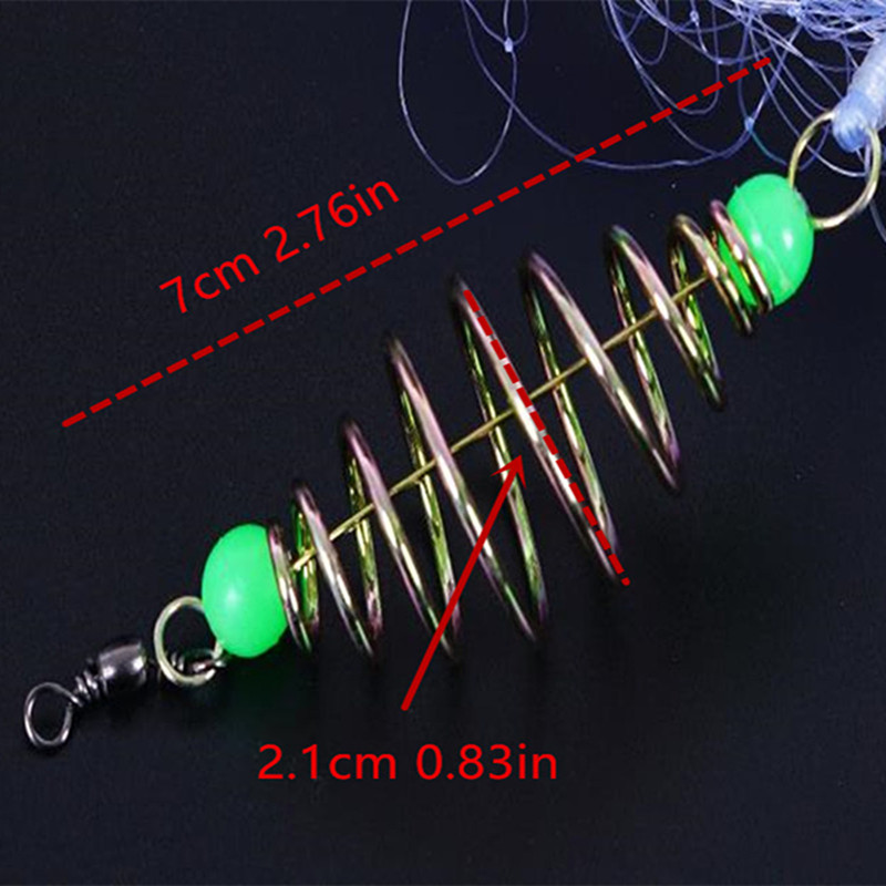 circle hooks fishing striper Eagle Claw Striper Inline Circle Baitholder Snelled Hook - 5 Pk