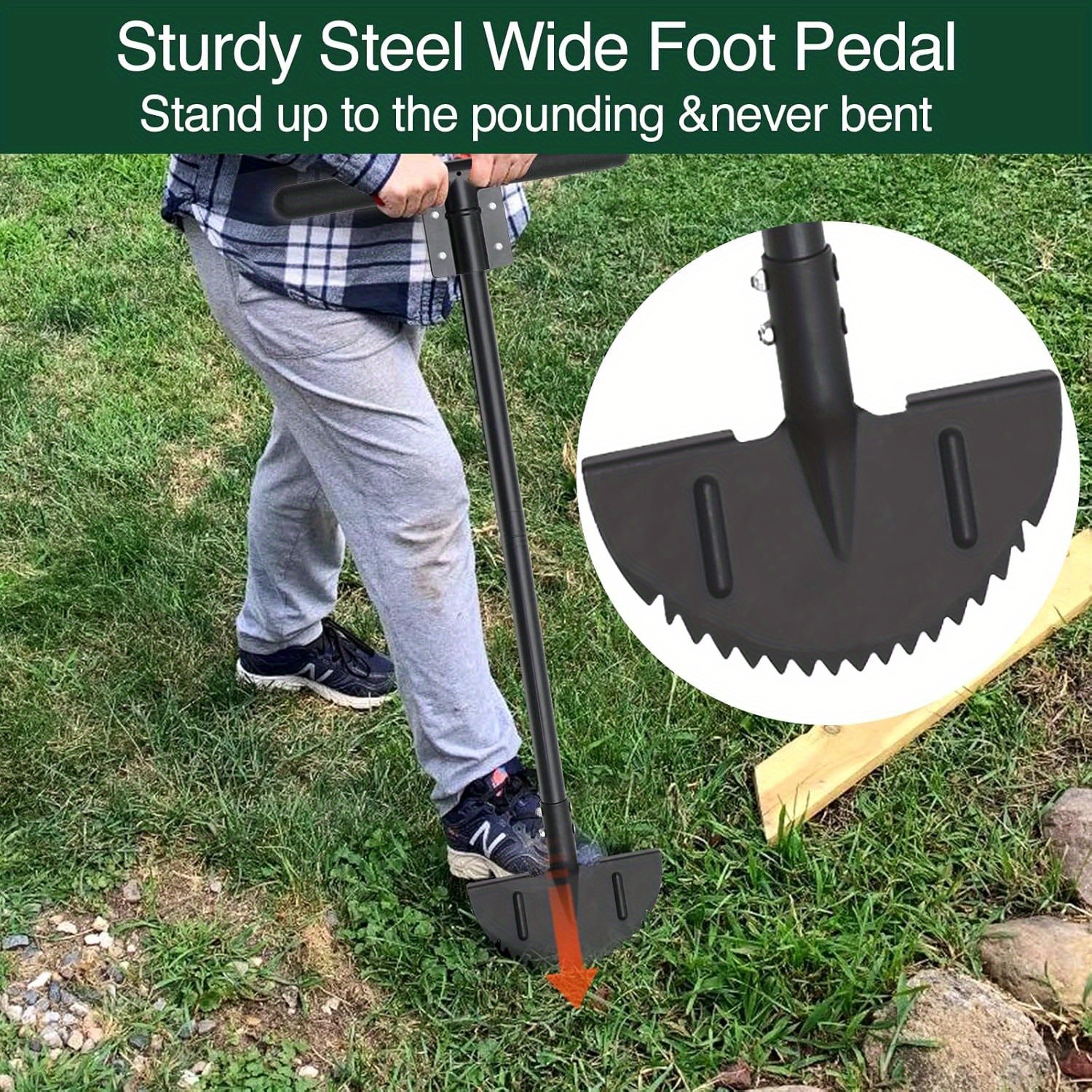 Border Belt Half Moon Edger Lawn Tool Lawn Edger Tool Half Moon Edger 