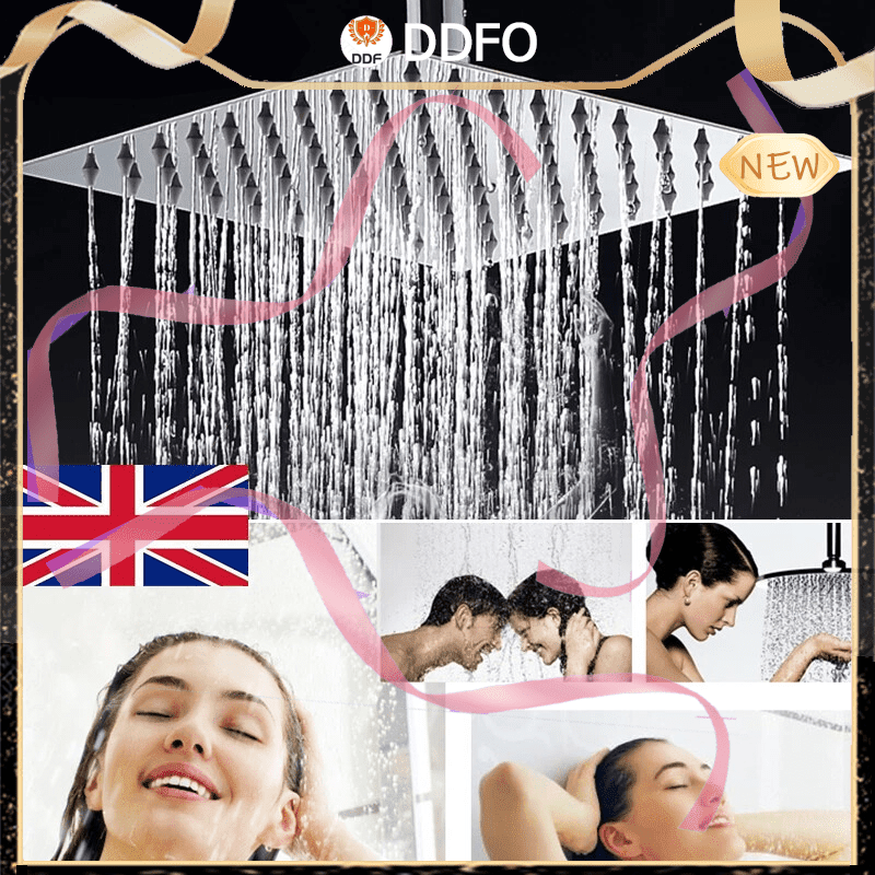 8-Inch Rainfall Overhead Shower Head