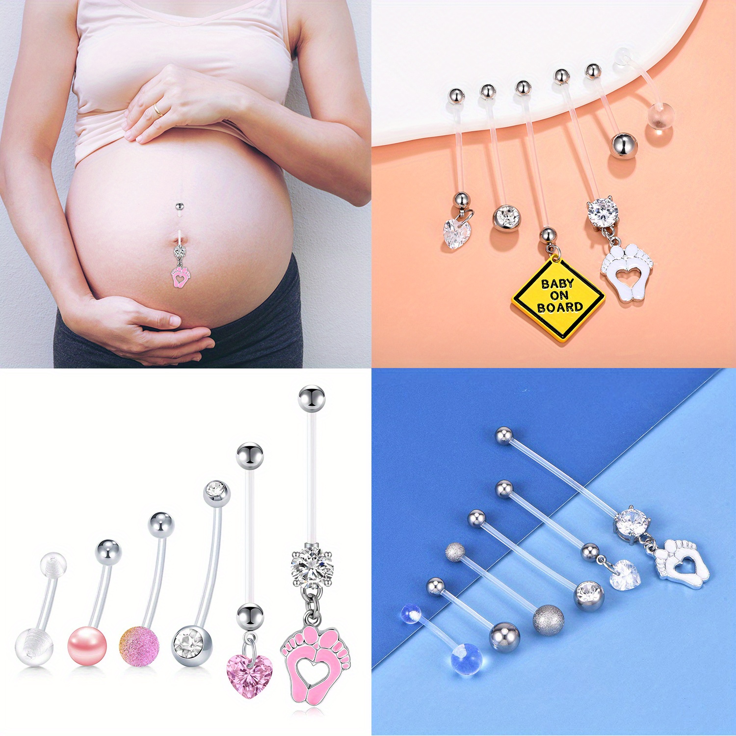 pregnancy how to take out belly button piercing