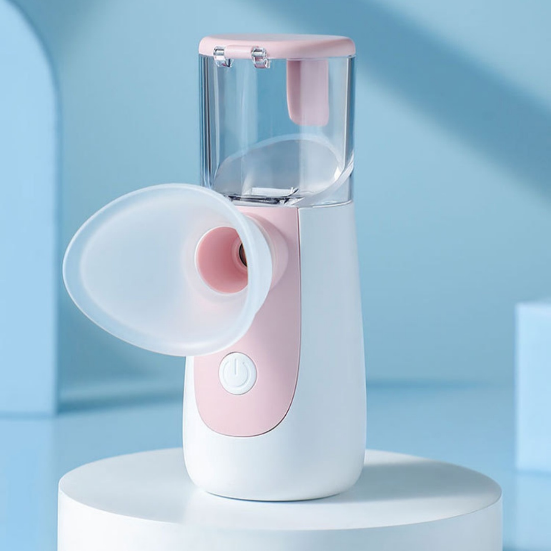 1pc portable mini humidifier aromatherapy diffuser with   water tank rechargeable     design for   bedside compact humidifier for s room gift low voltage Product details 1