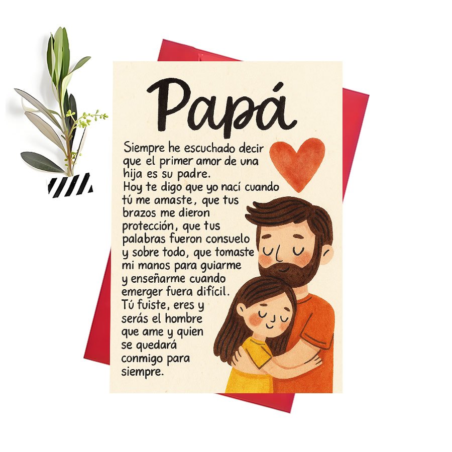 TEMU Una sola tarjeta sincera para con un mensaje de amor, ideal para expresar y afecto hacia los papás. Es un regalo significativo para reuniones